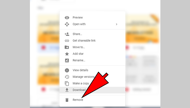 Delete Files from Google Drive