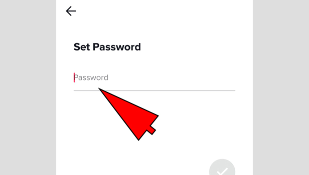 change tiktok password