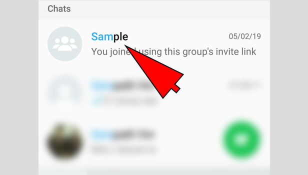 invite someone to WhatsApp group on Android