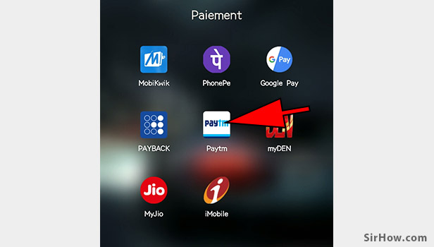 Recharge your mobile number using paytm app
