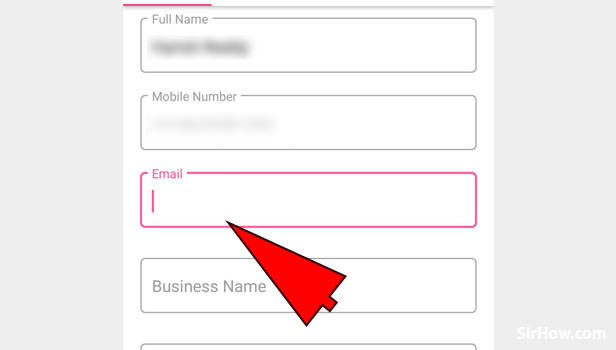 Steps to update email id in Meesho
