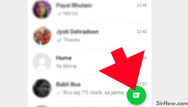 Delete WhatsApp Contacts step 2