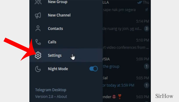 How to update telegram desktop
