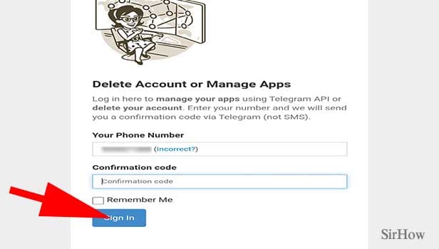 Image titled Delete Telegram Account from Web Step 4