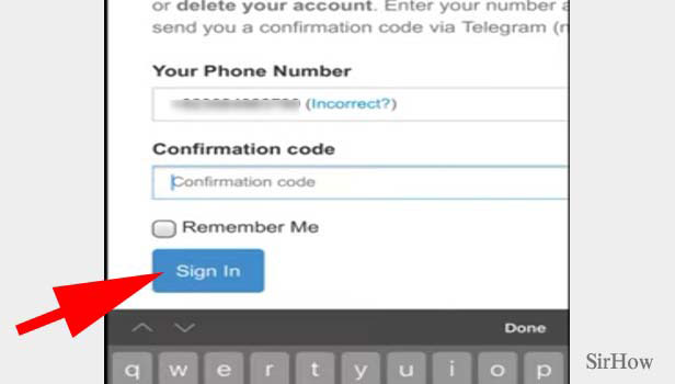 delete telegram account on mac step 5