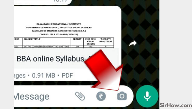 view once whatsapp step 3