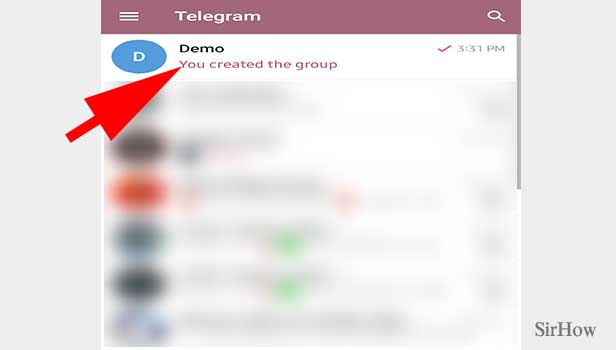 Change Telegram Group Admin step 2