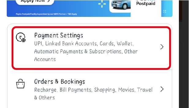 How to log in to paytm