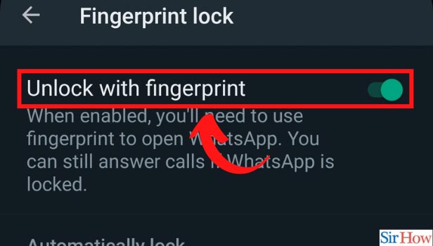 Image Titled Lock WhatsApp With Fingerprint Step 7
