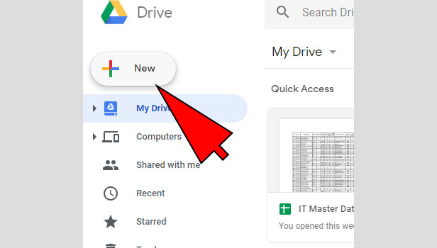 upload a video to google drive