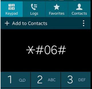 Dial number for IMEI number