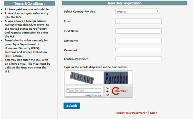 us visa appointment registration form