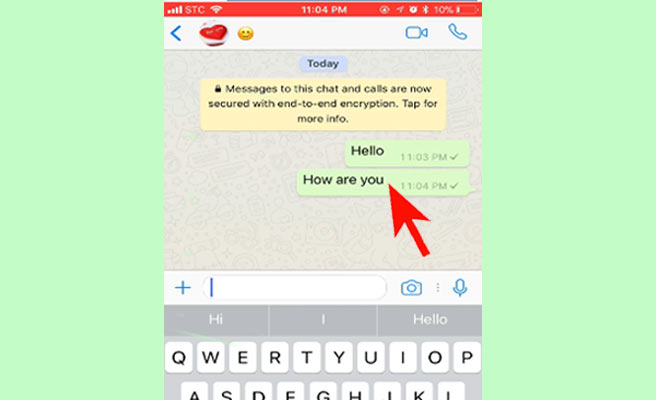 Recall WhatsApp Messages- iPhone