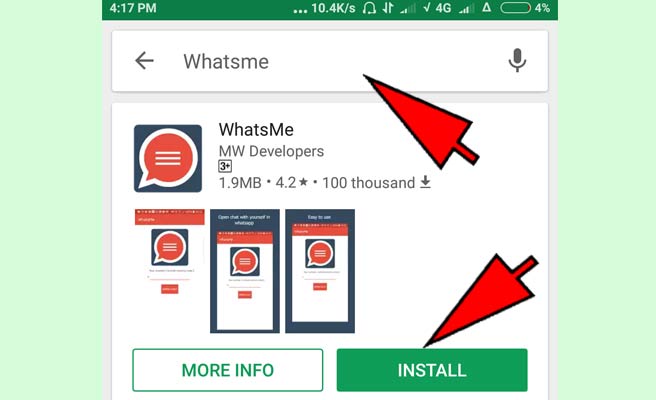 send whatsapp message without adding contact