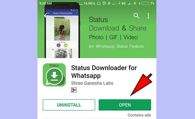 download whatsapp status